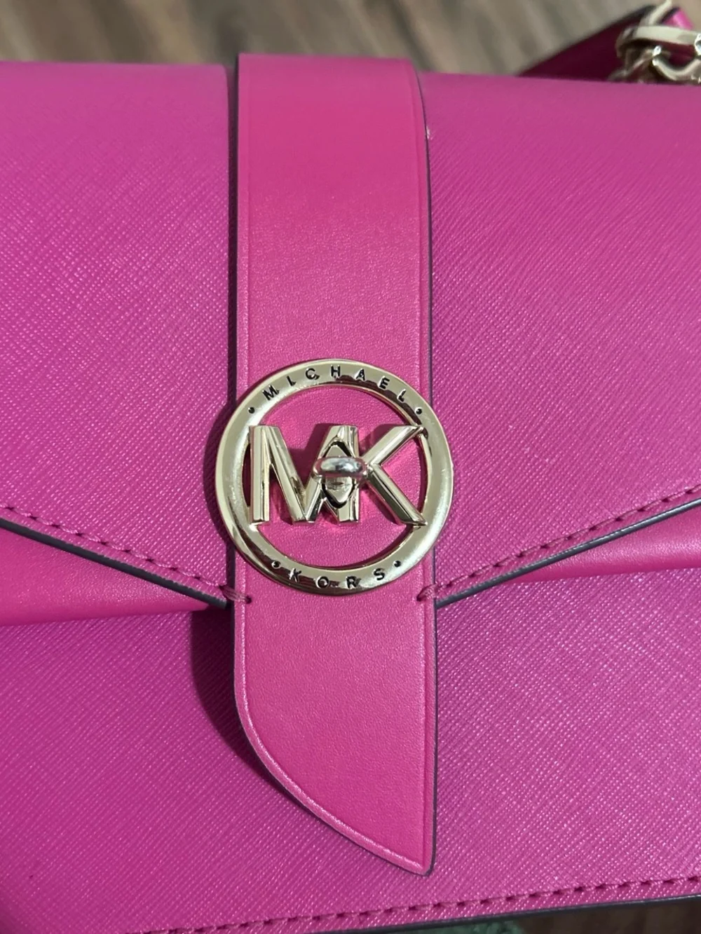 Michael Kors Pink Saffiano Greenwich Bag 🎀🌸🌸💗✨
